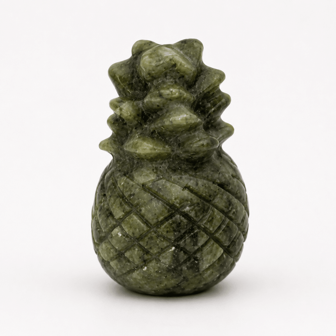 Mixed Gemstone Pineapple FigurineCrystal River Gems