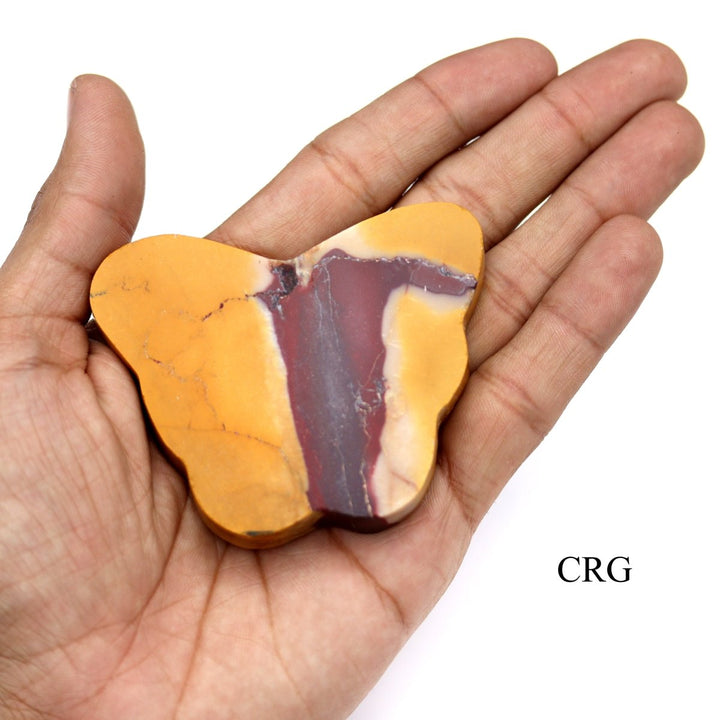 Mookaite Butterfly Slab (1 Piece) Size 3 Inches Crystal Gemstone Standing Animal ShapeCrystal River Gems