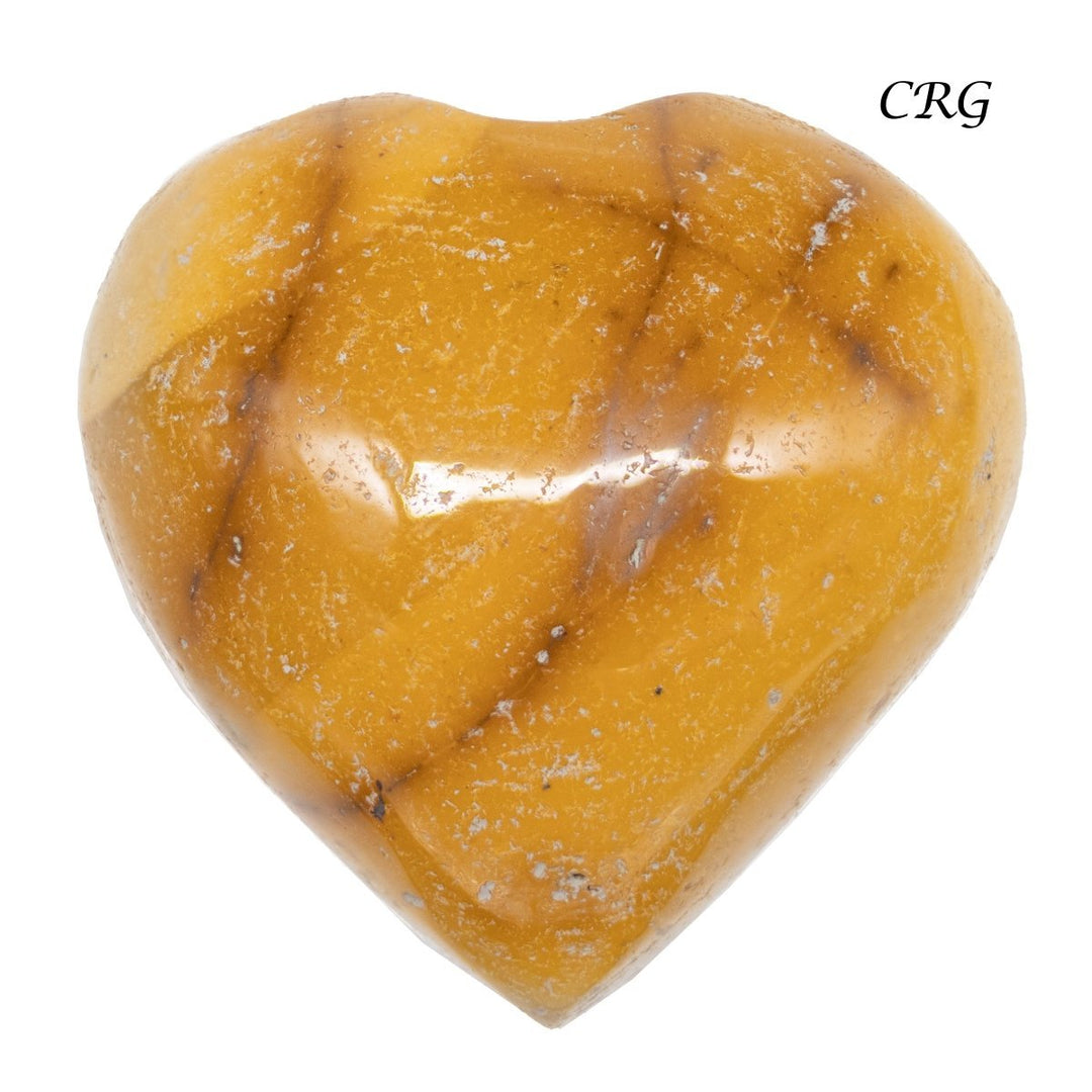 Mookaite Puffy Heart 1 to 1.5 inch (1 Piece)Crystal River Gems