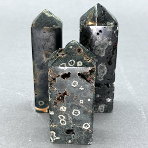 Ocean Jasper Standing Gemstone Tower