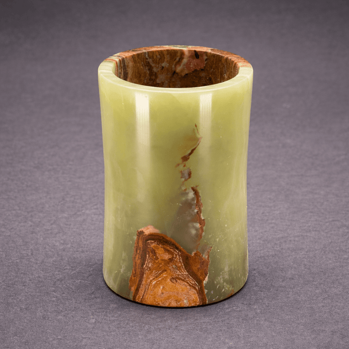 Onyx Cylinder Vase (6 Inches) Gemstone Home DecorCrystal River Gems