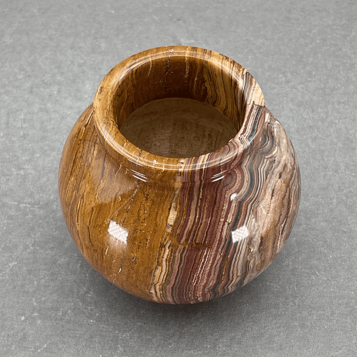 Onyx Pot Vase (4 Inches) Gemstone Home DecorCrystal River Gems