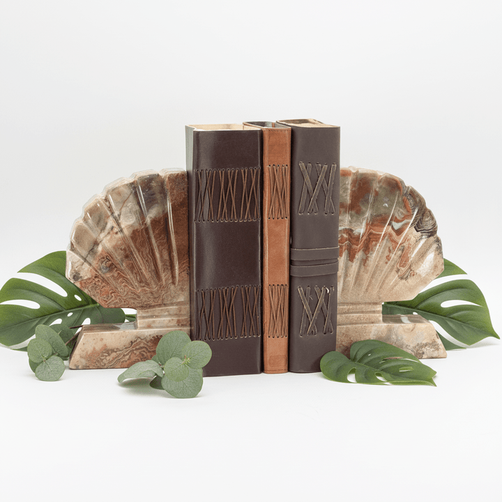 Onyx Shell Bookend (8 Inches) Gemstone Home DecorCrystal River Gems