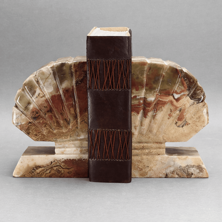 Onyx Shell Bookend (8 Inches)Crystal River Gems