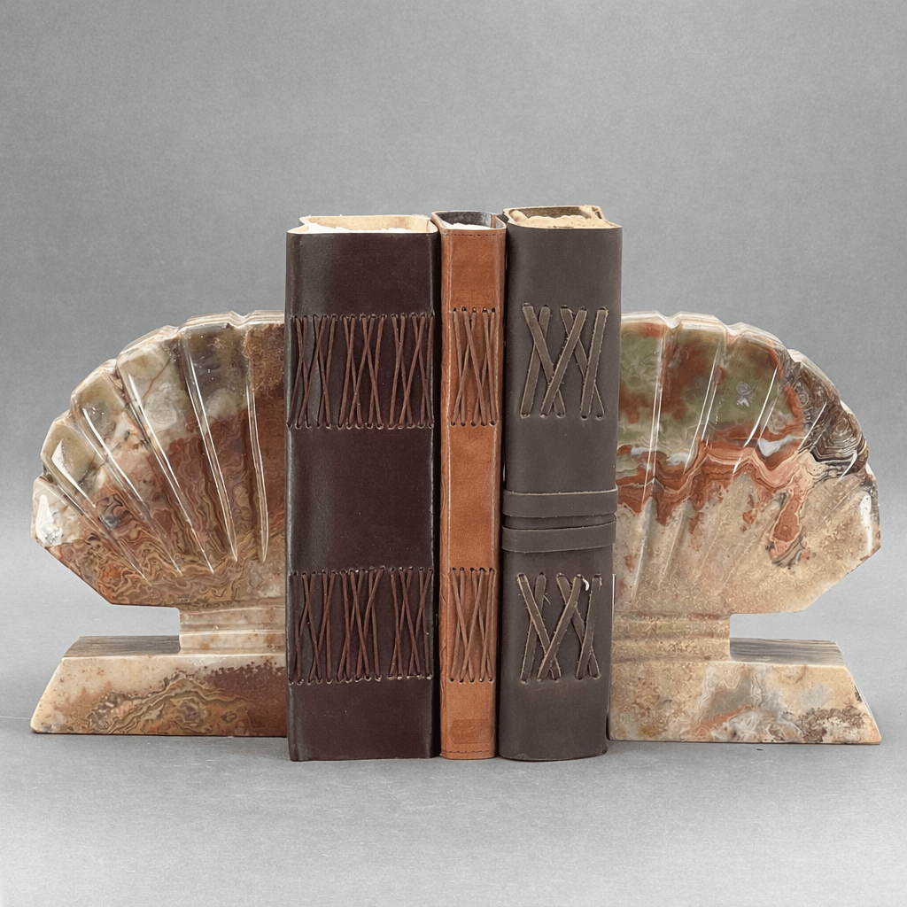 Onyx Shell Bookend (8 Inches)Crystal River Gems