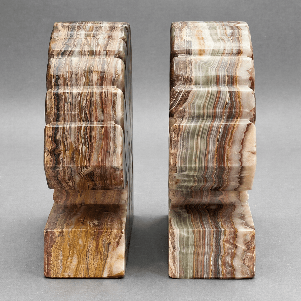 Onyx Shell Bookend (8 Inches)Crystal River Gems