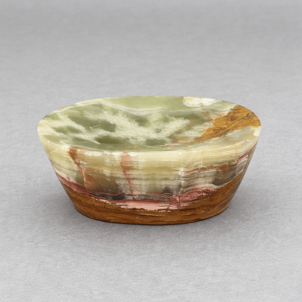 Onyx Soap Dish (5 Inches) Gemstone Bathroom DecorCrystal River Gems