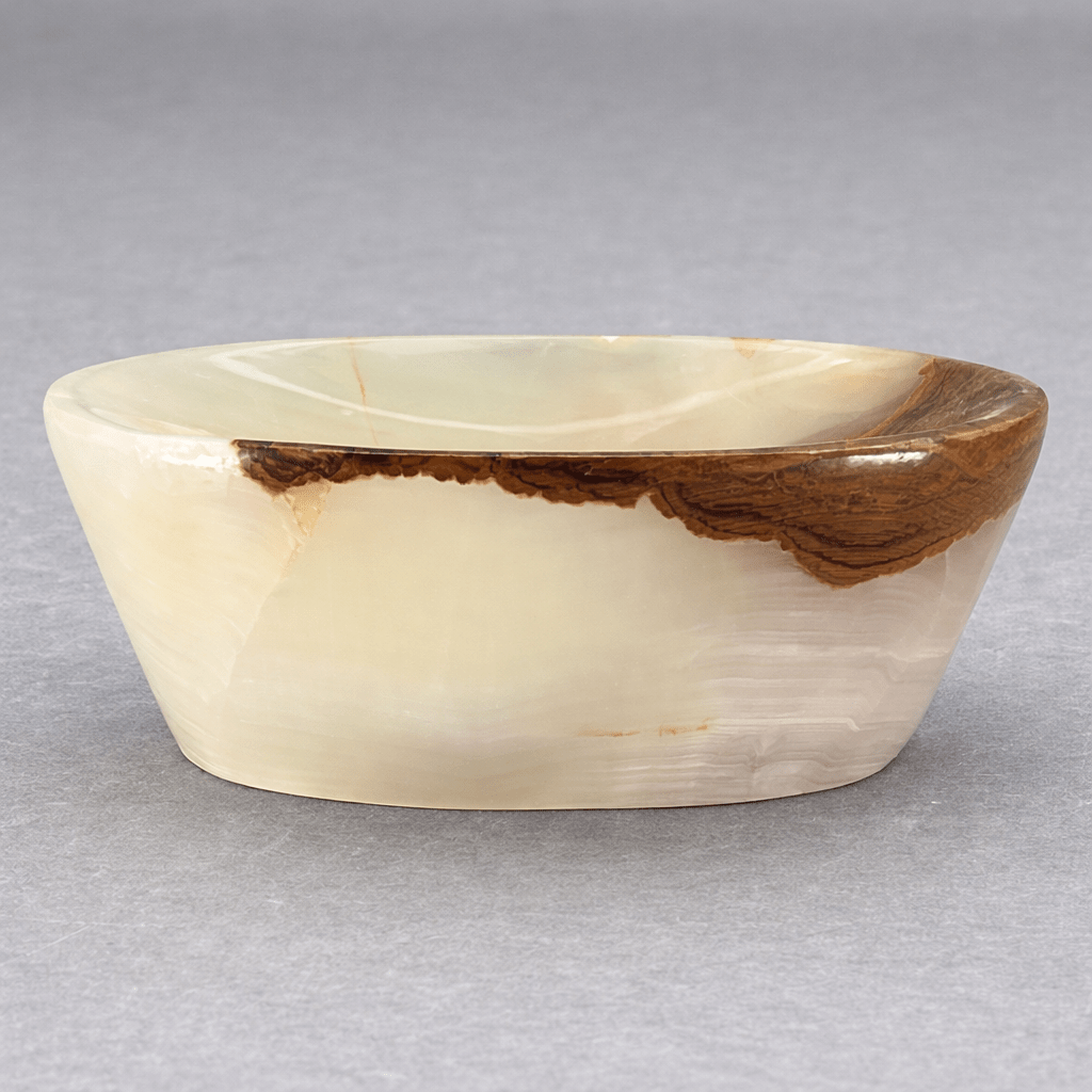 Onyx Soap Dish (5 Inches) Gemstone Bathroom DecorCrystal River Gems