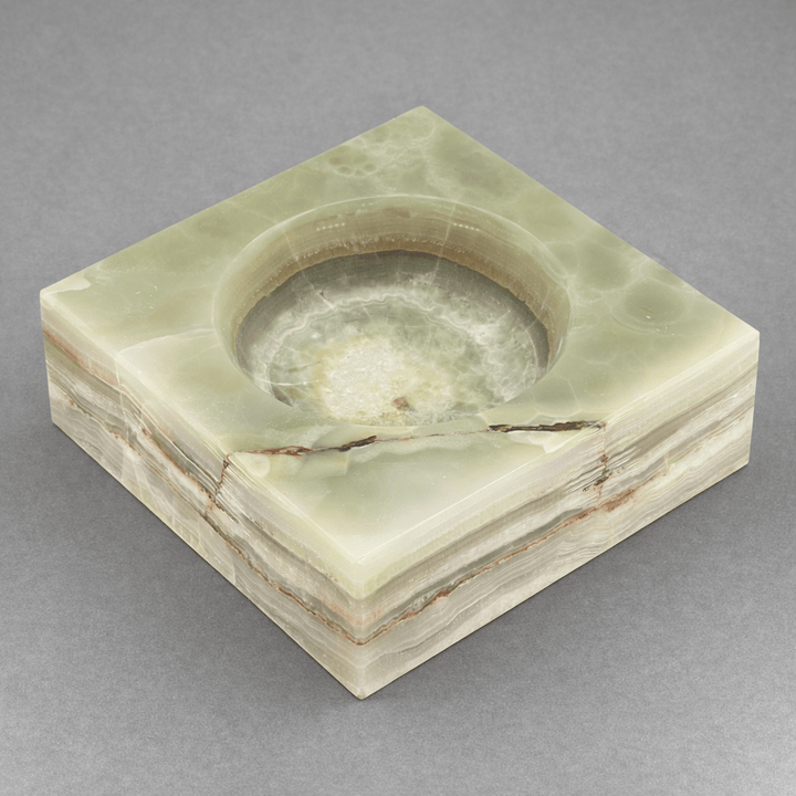 Onyx Square Bowl (6 inches) Gemstone Home DecorCrystal River Gems