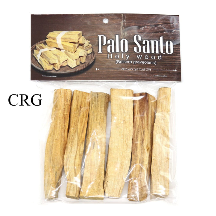 Palo Santo Fragrant Incense Wood Sticks 6 Pieces (1 Set)Crystal River Gems