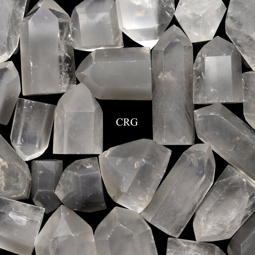 Phantom Quartz Points (100 Grams) Size 15 to 55 mm Bulk Wholesale Lot Crystal Minerals