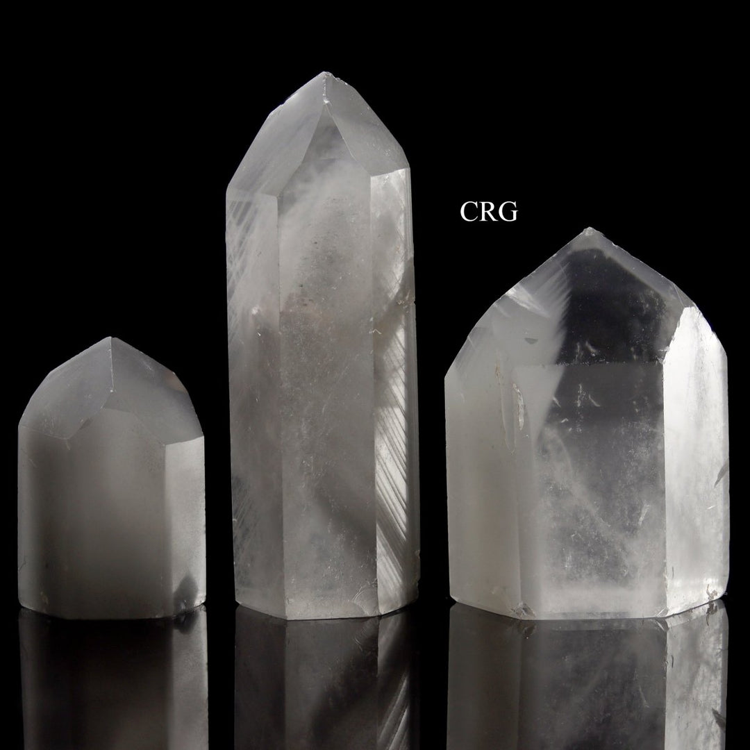 Phantom Quartz Points (100 Grams) Size 15 to 55 mm Bulk Wholesale Lot Crystal Minerals