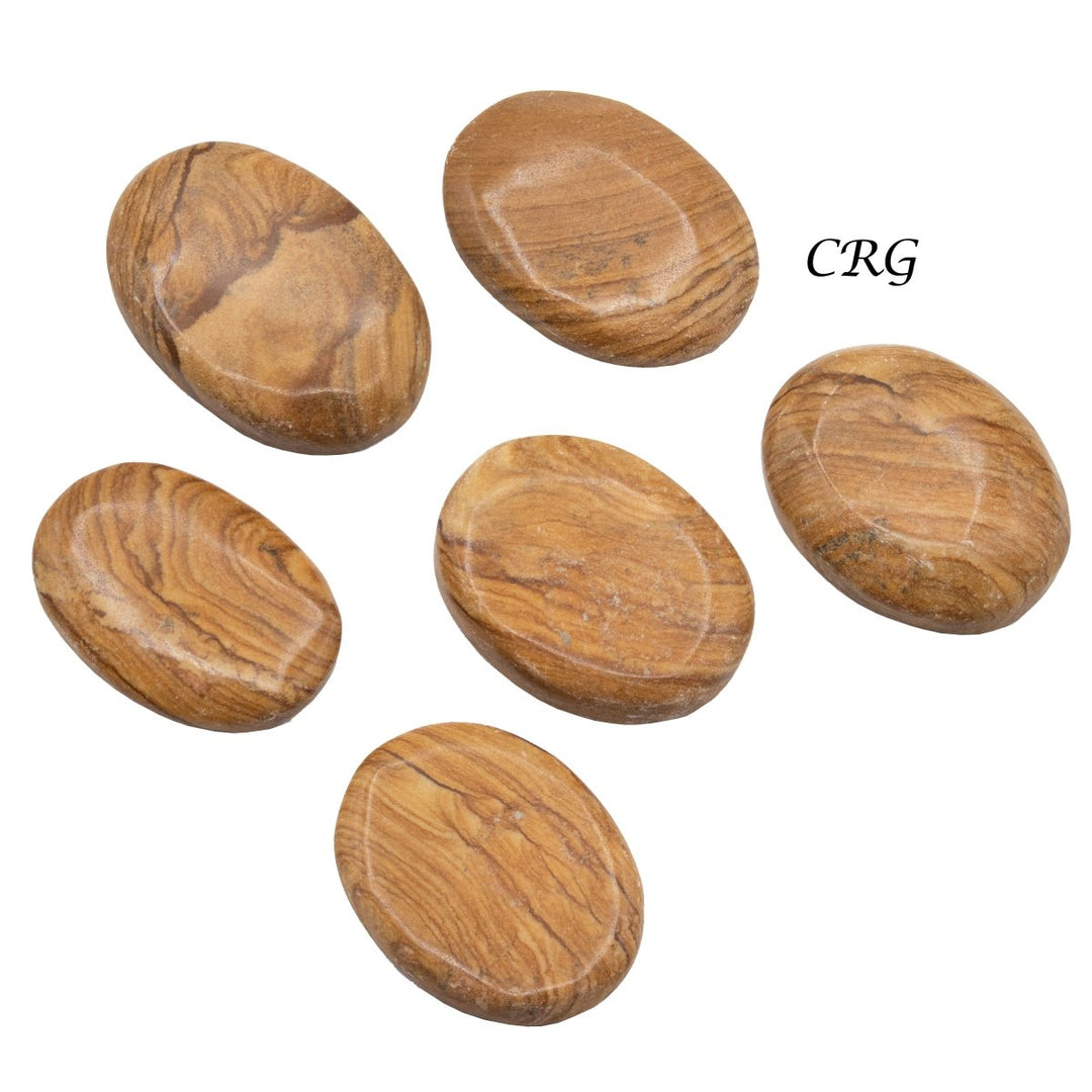 Picture Jasper Cabochons (75 Grams) Mixed Sizes Bulk Wholesale Lot Crystal Minerals