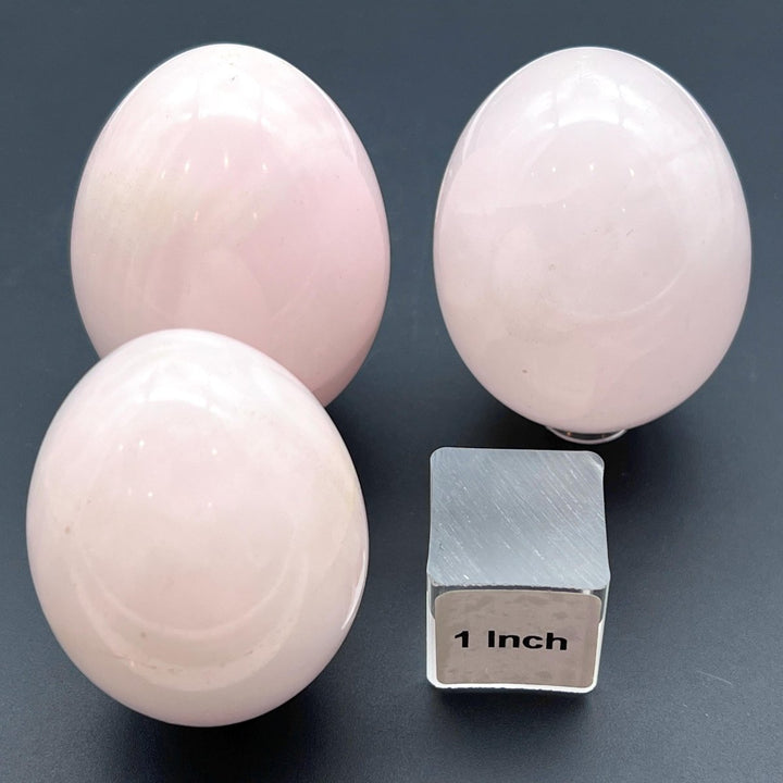 Pink Mangano Calcite Crystal EggCrystal River Gems