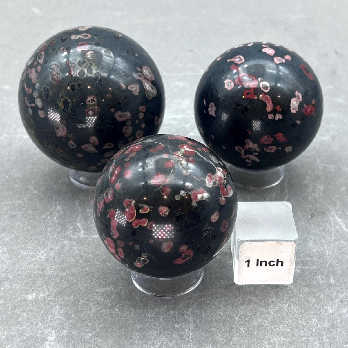Plum Blossom Jasper Polished Sphere | Crystal River Gems
