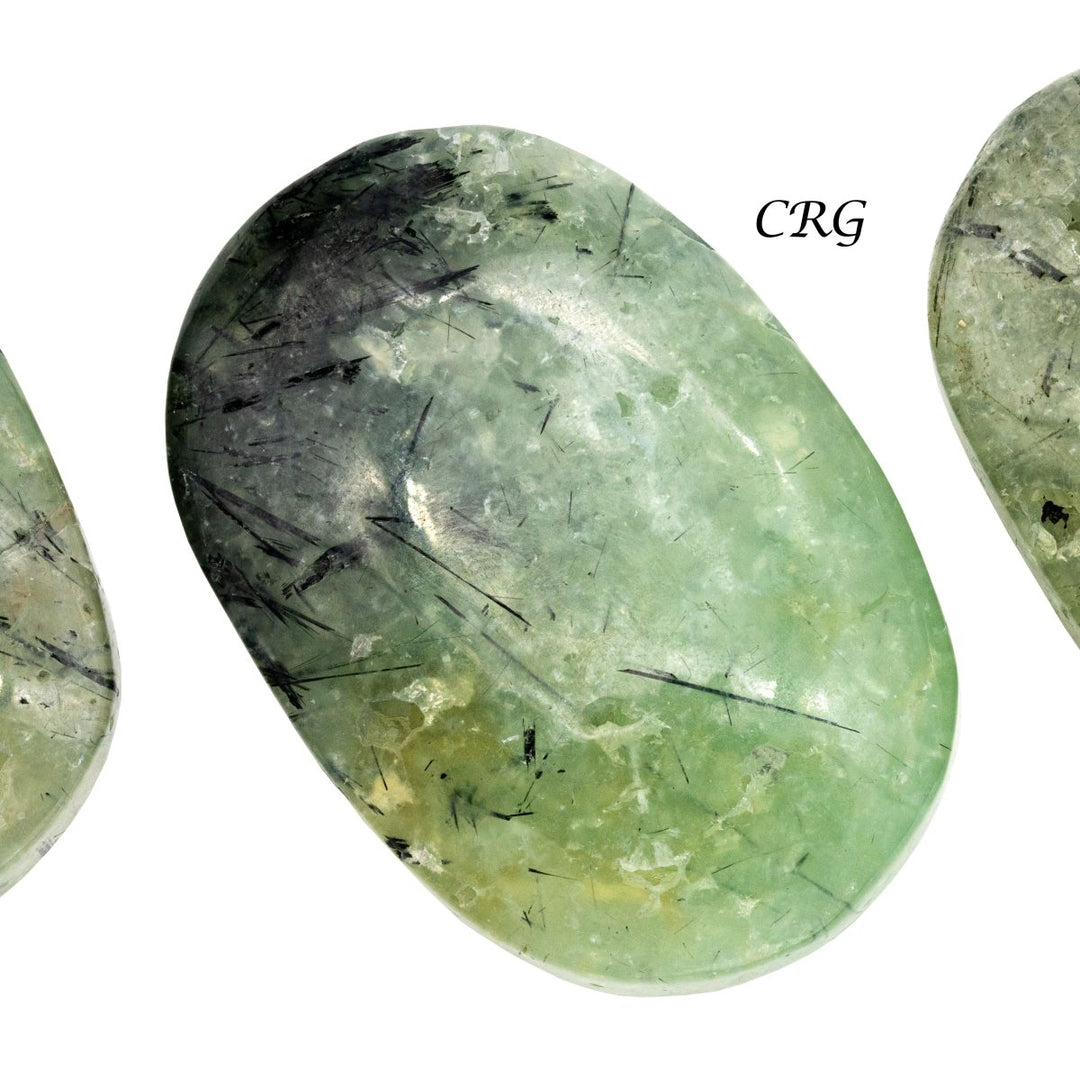 Prehnite Gallet Palm Stones (1 Pound) Size 2 to 3 Inches Crystal Gemstone Pocket Worry Stones