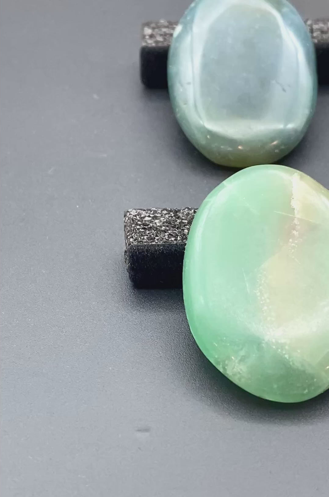 Green Bloodstone Polished Cabochons