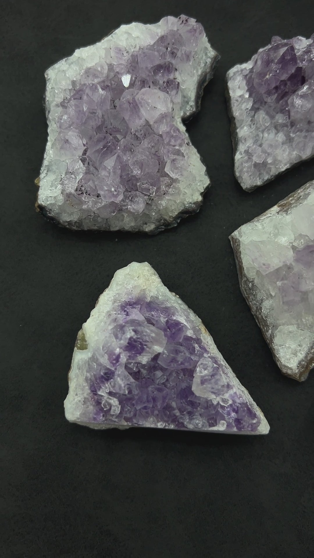 2 KILO LOT - Amethyst Druzy from Uruguaya / 25-250 GRAMS AVG / MIXED SIZES