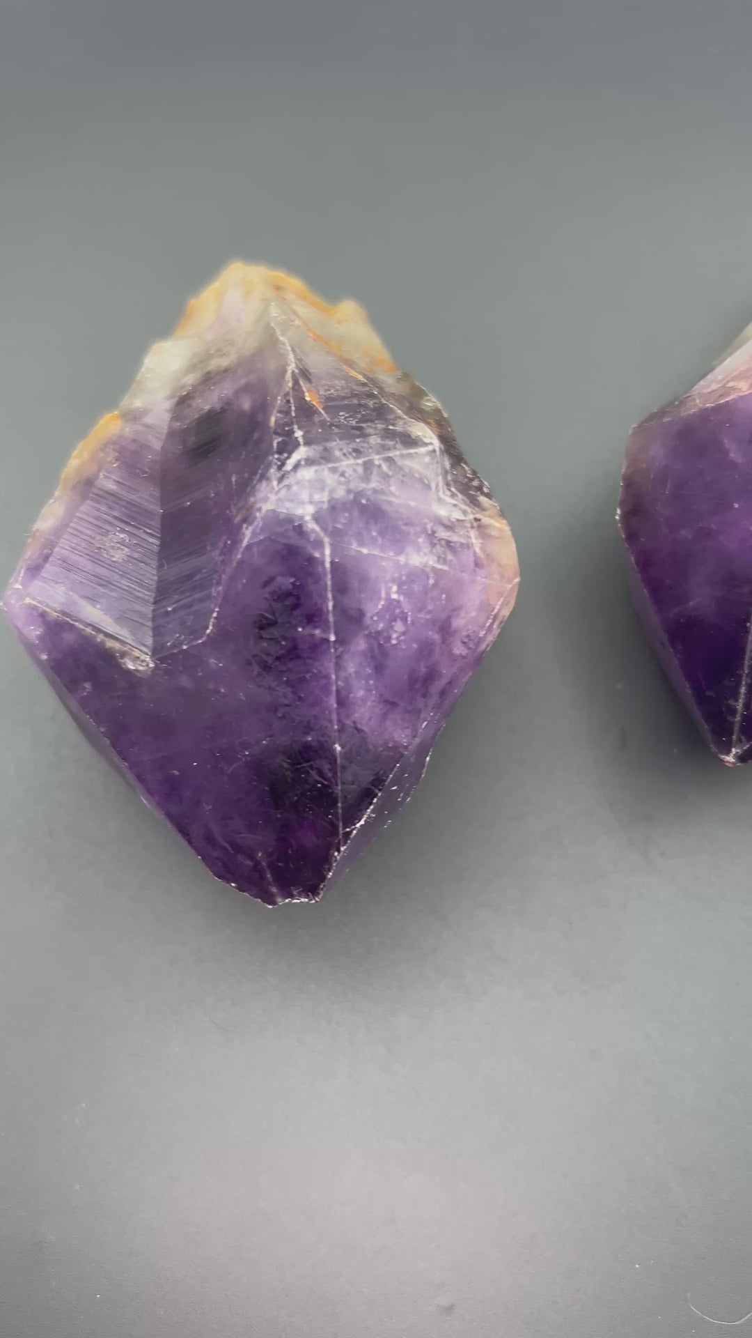 Amethyst Raw Crystal Point 2 to 4 Inches