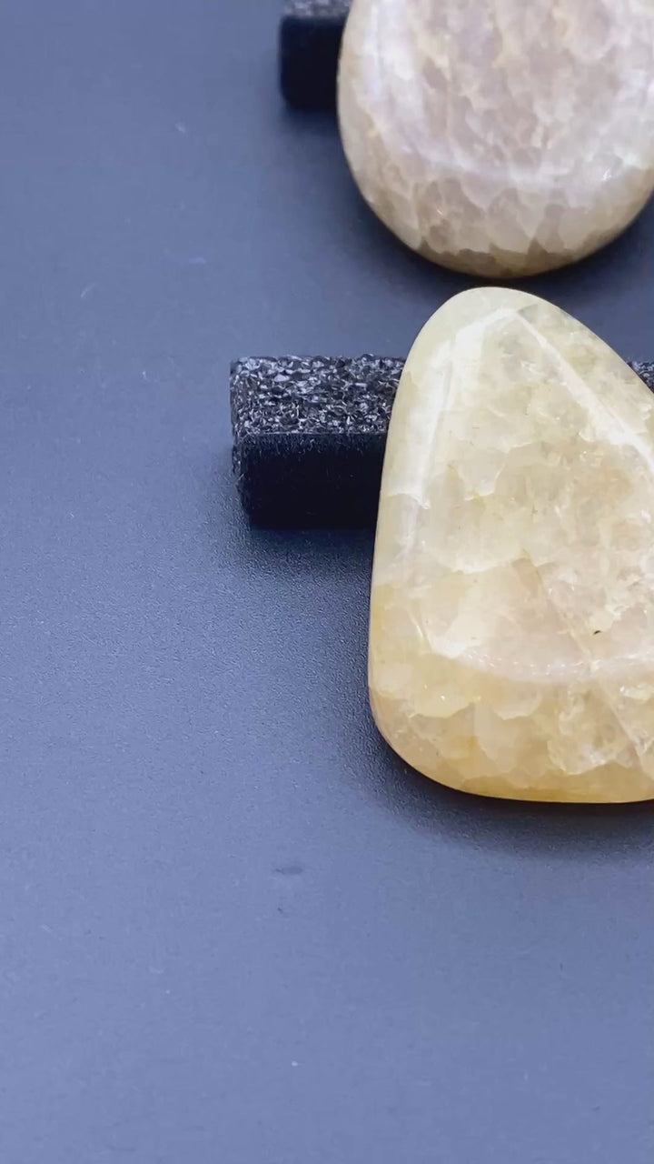 Limonite Quartz Polished Cabochon