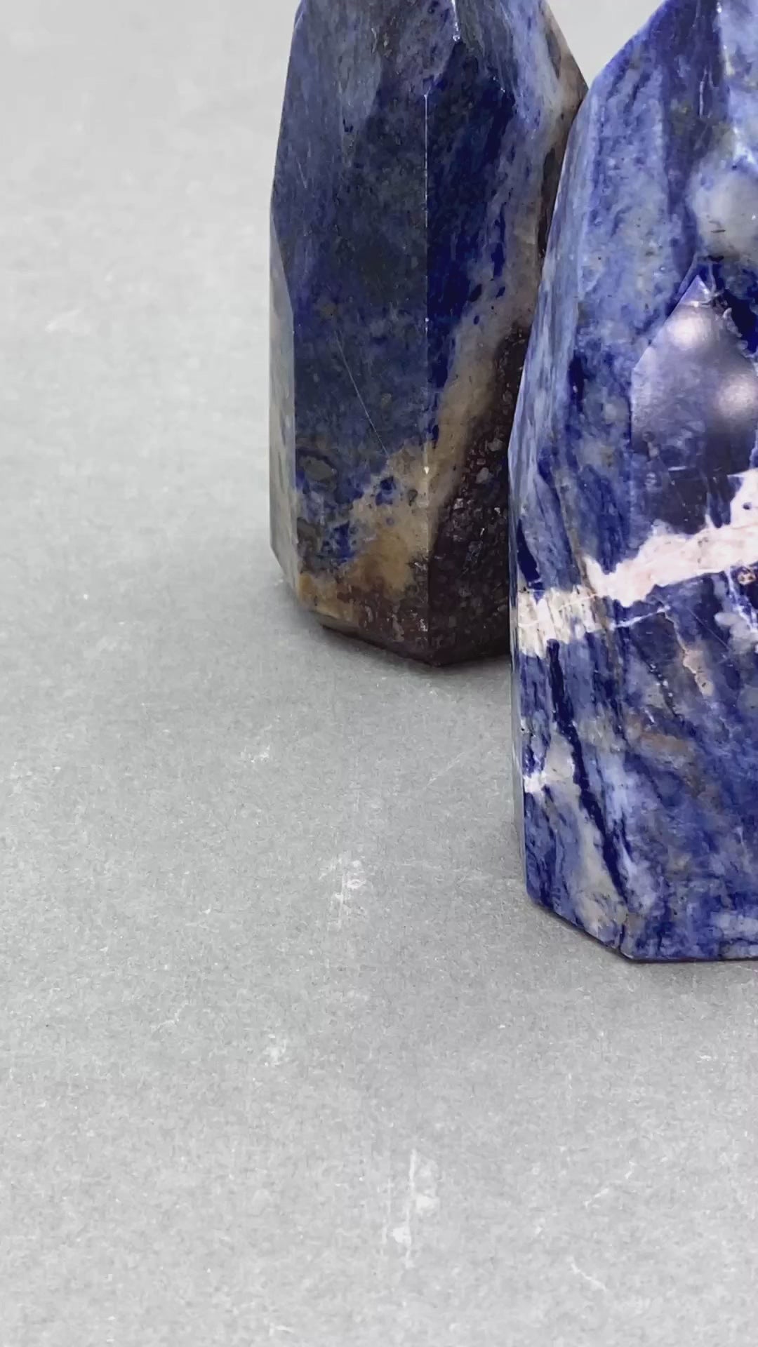 Sodalite Polished Icicle Standing Tower