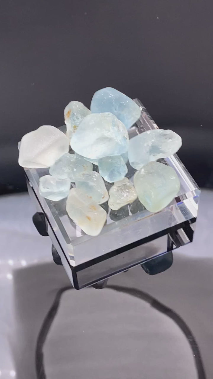 Blue Topaz Raw Bulk Stones