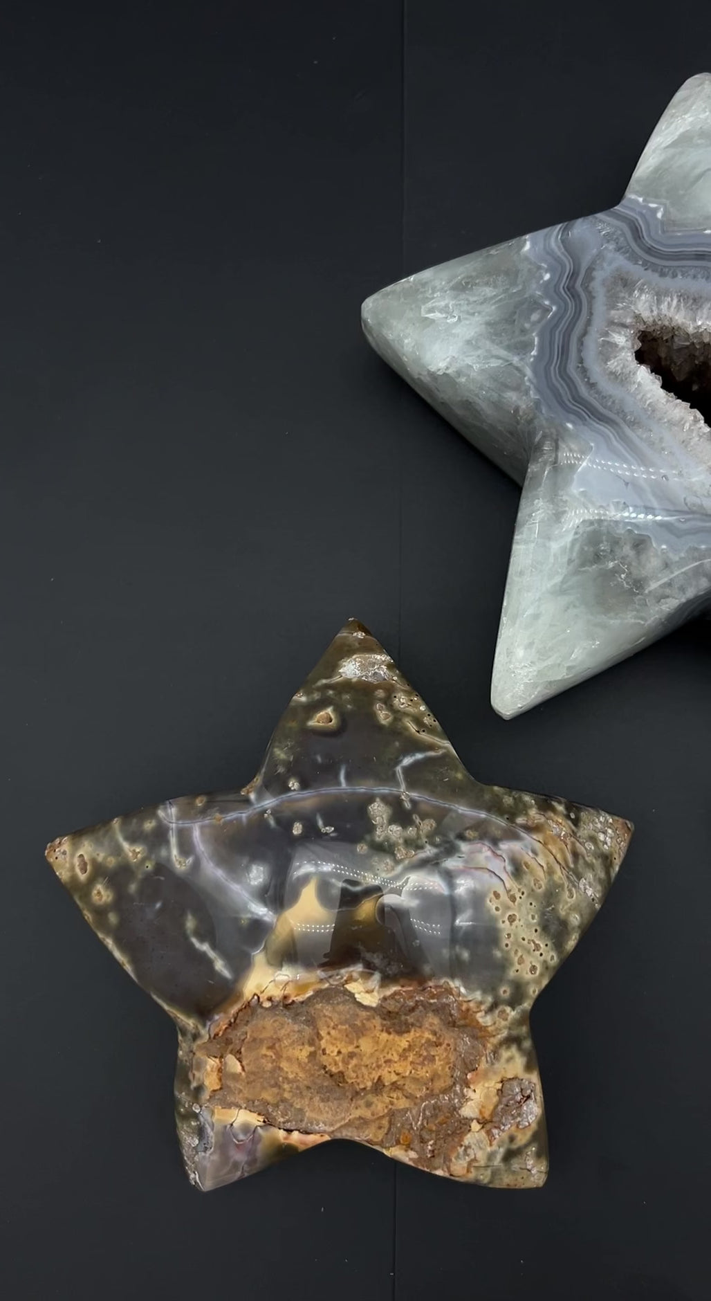 Agate Star Gemstone Carving