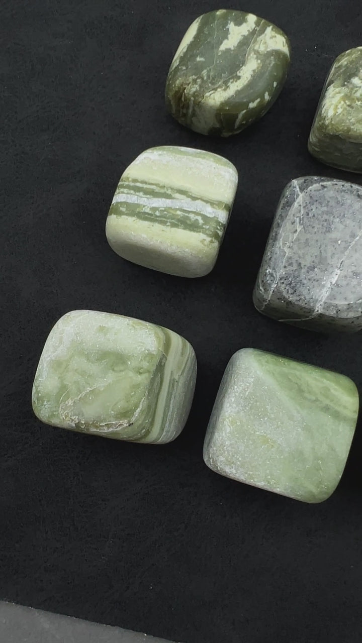Tumbled Serpentine from India (1 Pound)