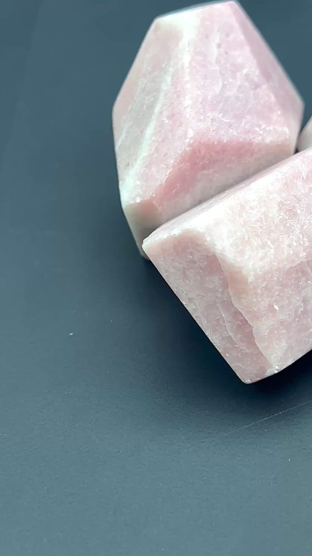 Pink Common Opal Polished Freeform Shape
