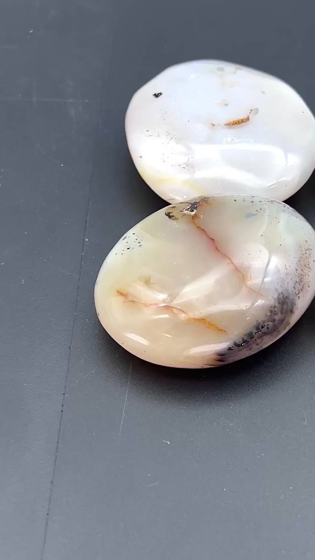 Dendritic Agate Polished Palm Stone