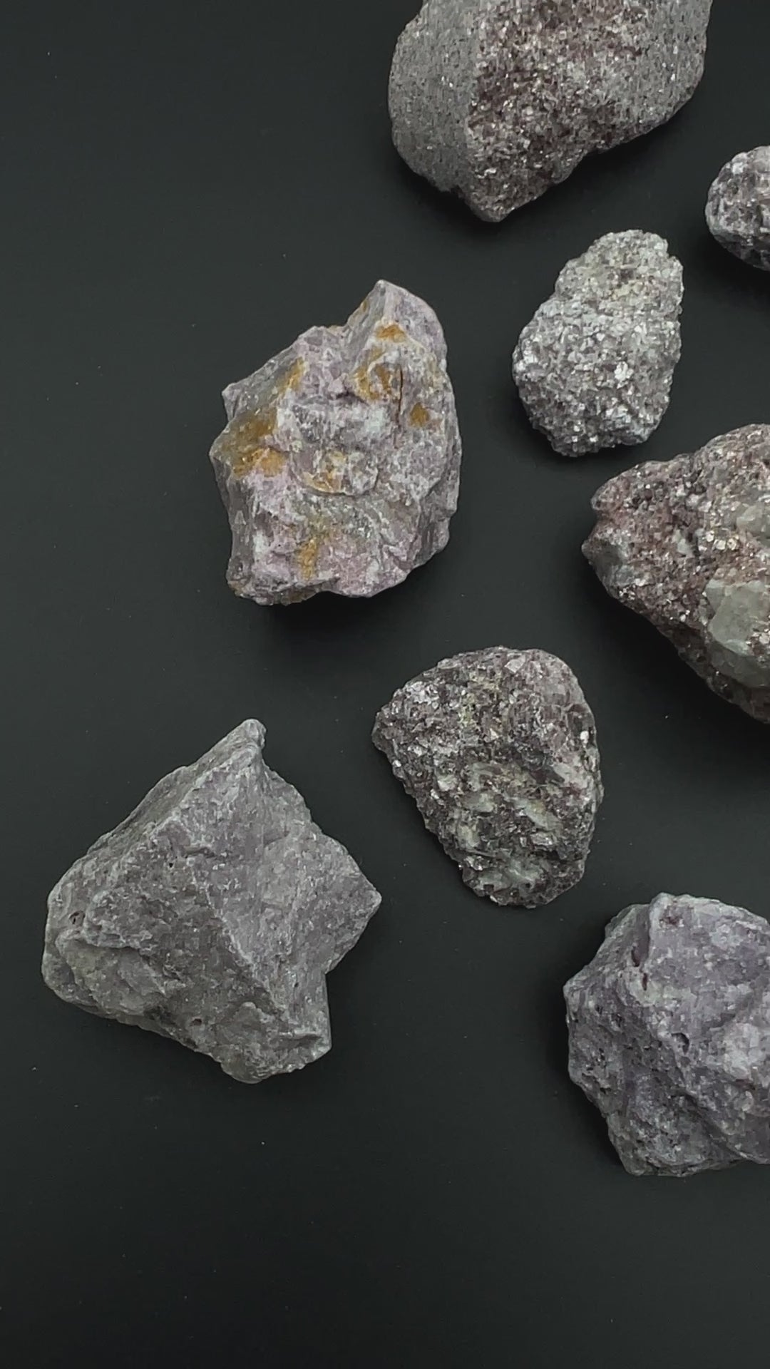 Lepidolite Rough Specimens Bulk Stones (1 Pound)