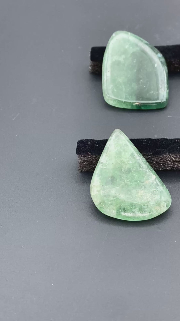 Green Aventurine Polished Cabochons