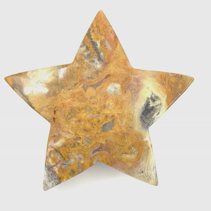 Crazy Agate Big Star 5 Inches (1 Piece)