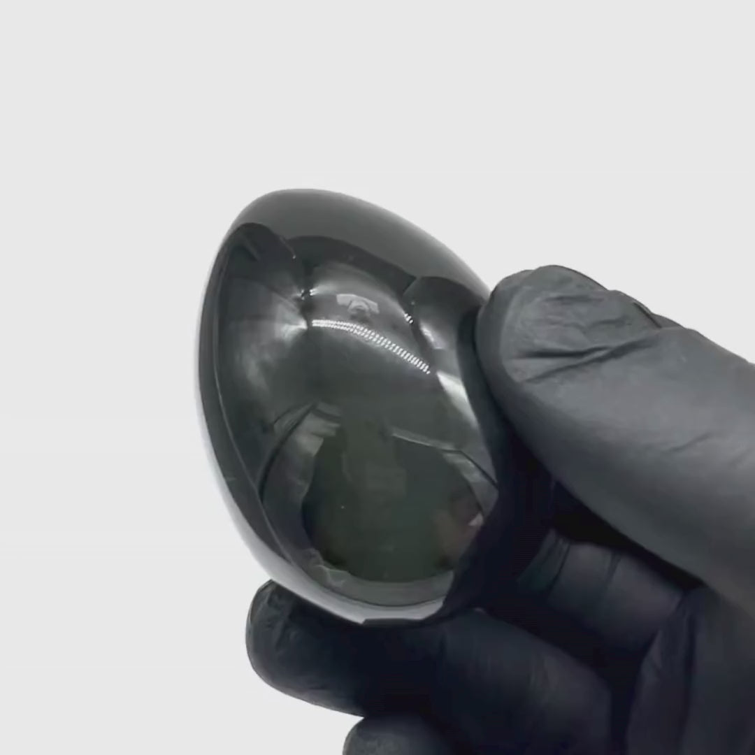 Rainbow Obsidian Egg (1 Piece) (55 to 60 mm)