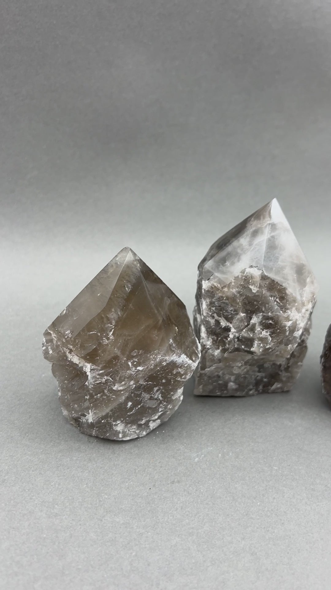 Smoky Quartz Top Polished Point (1 KILO) Gemstone Home Decor Wholesale Crystal Supply