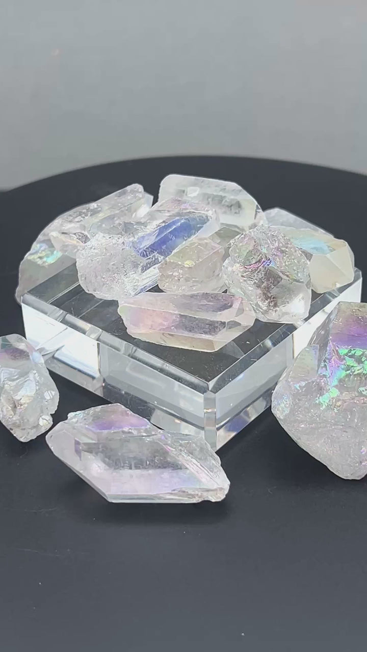 Angel Aura Quartz Points Bulk Stones