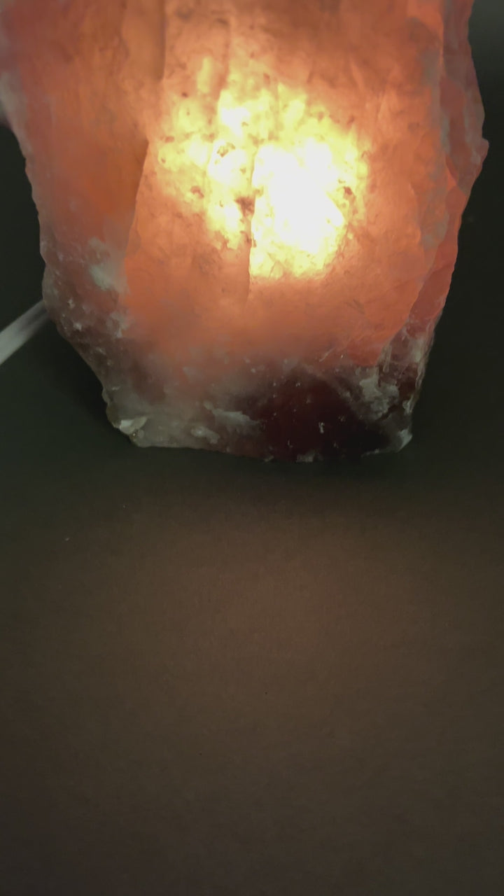 Smoky Quartz Top Polished Lamp with Cord and Bulb (1 Set) Gemstone Home Decor Wholesale Crystal Supply