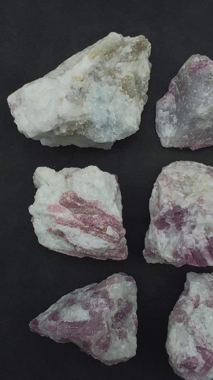 Rough Rose Pink Tourmaline (1 Kilo)