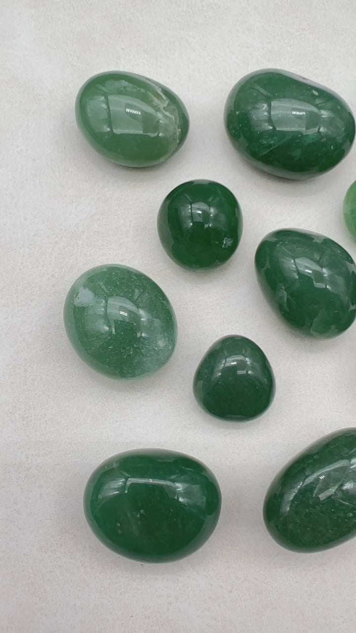 Green Aventurine Small Tumbled Bulk Stones
