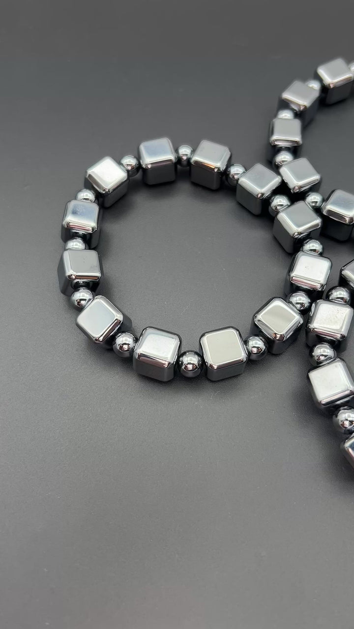 Terahertz Cube Stretch Bracelet