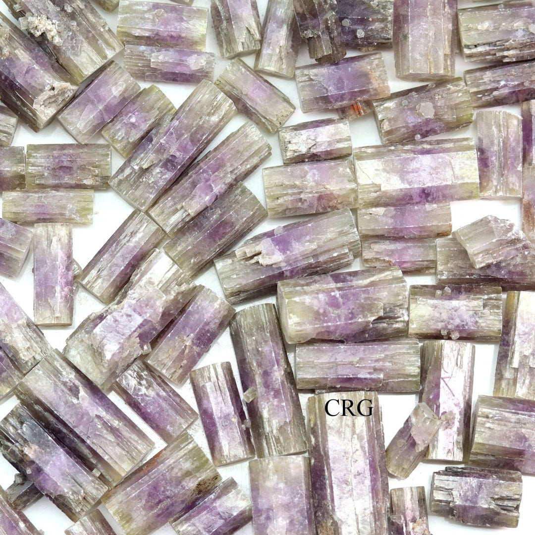 Purple Aragonite Crystals (2 Pieces) Size 15 to 25 mm Gemstone Minerals