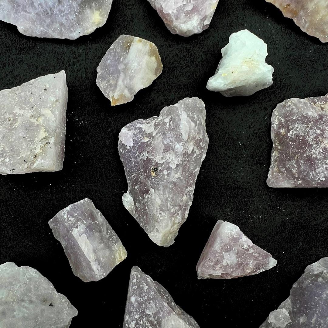 Purple Calcite Rough Bulk Stone (4 Ounces)Crystal River Gems