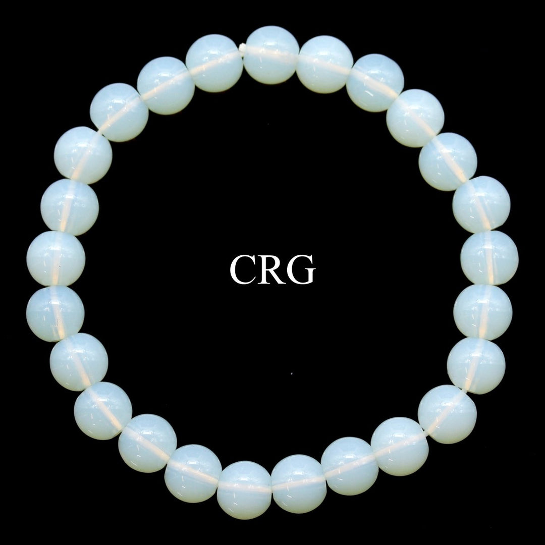 Opalite Bead Stretch Bracelet (8mm)