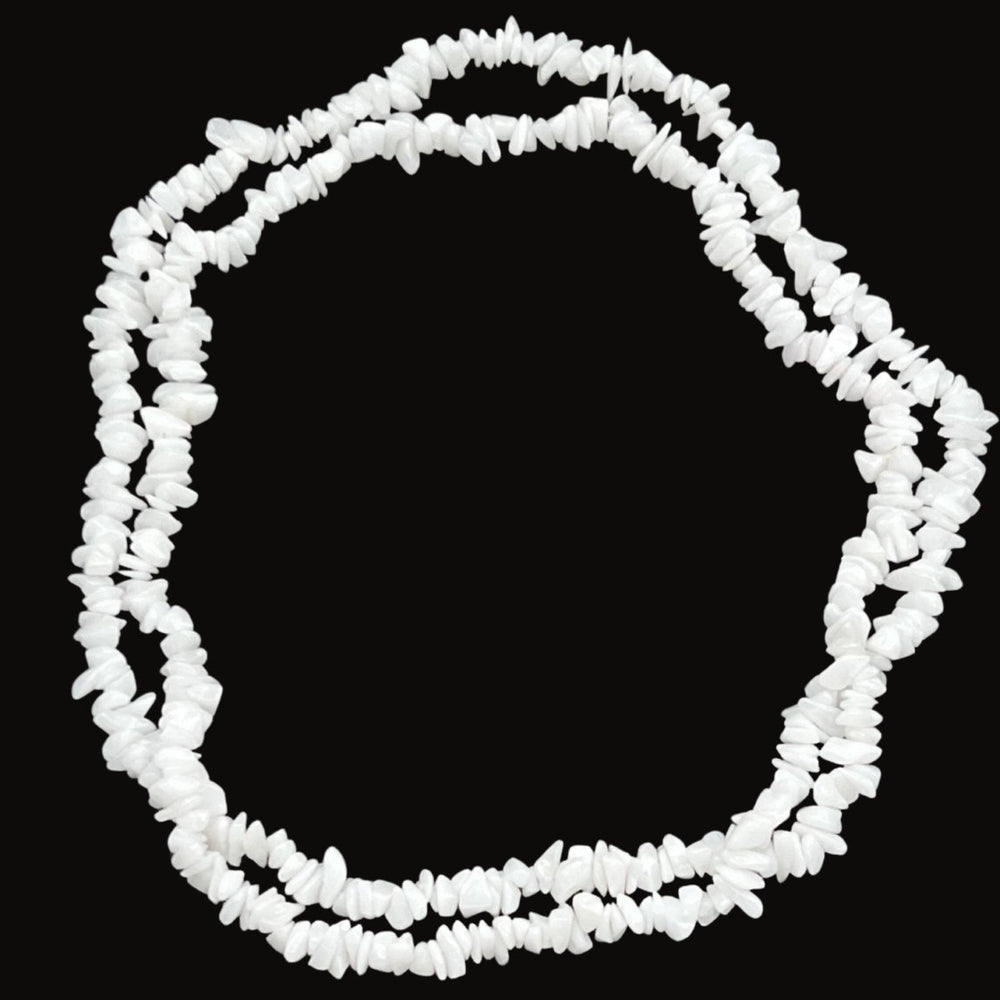 Quartz Strand Chip Necklace (32 Inches) (1 Piece)Crystal River Gems