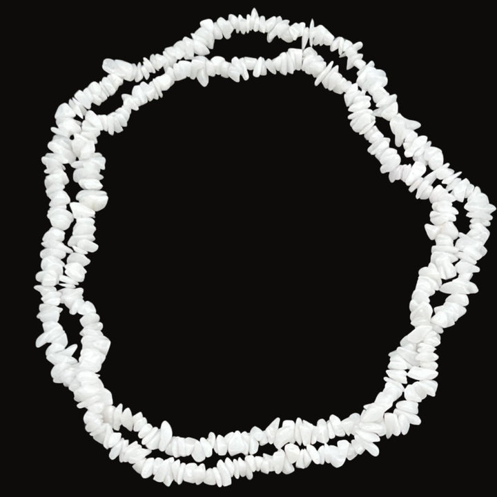 Quartz Strand Chip Necklace (32 Inches) (1 Piece)Crystal River Gems
