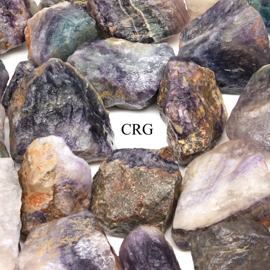 Rainbow Fluorite Rough from China 20 to 50mmCrystal River Gems