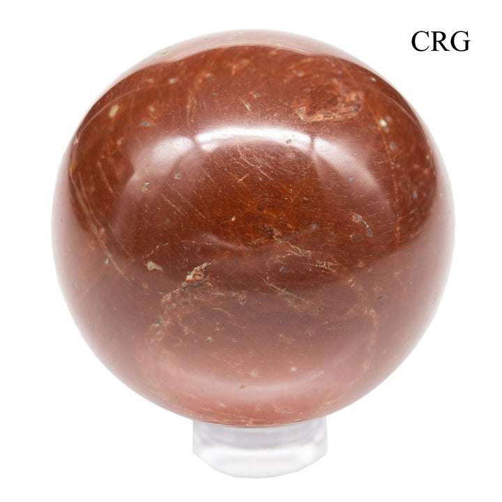 Red Jasper Sphere (40 - 50 mm) (1 Pc) Small Polished Crystal Gemstone BallCrystal River Gems