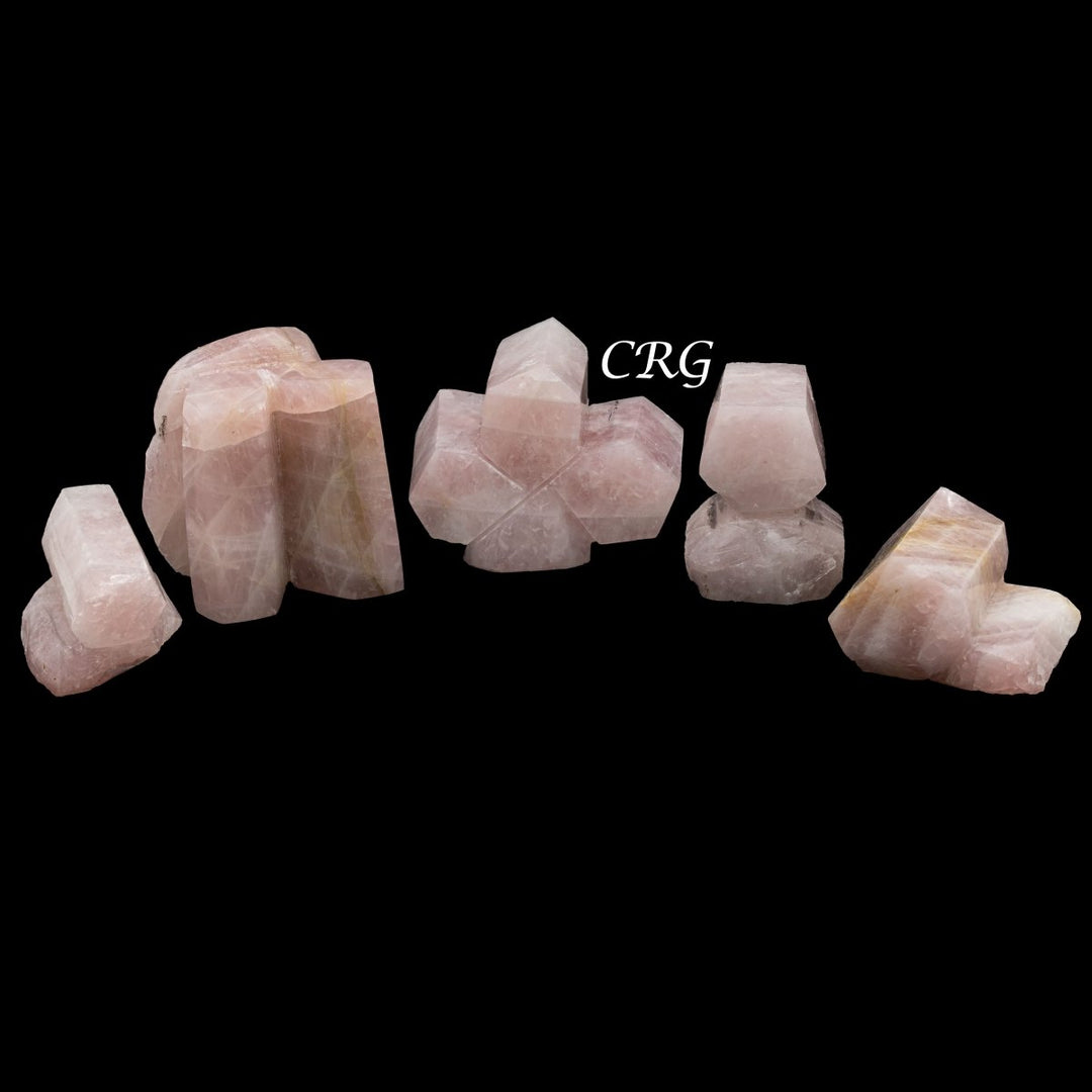 Rose Quartz Freeforms (1 Kilogram) Size 3 to 4 Inches Crystal Gemstone Decor Shapes