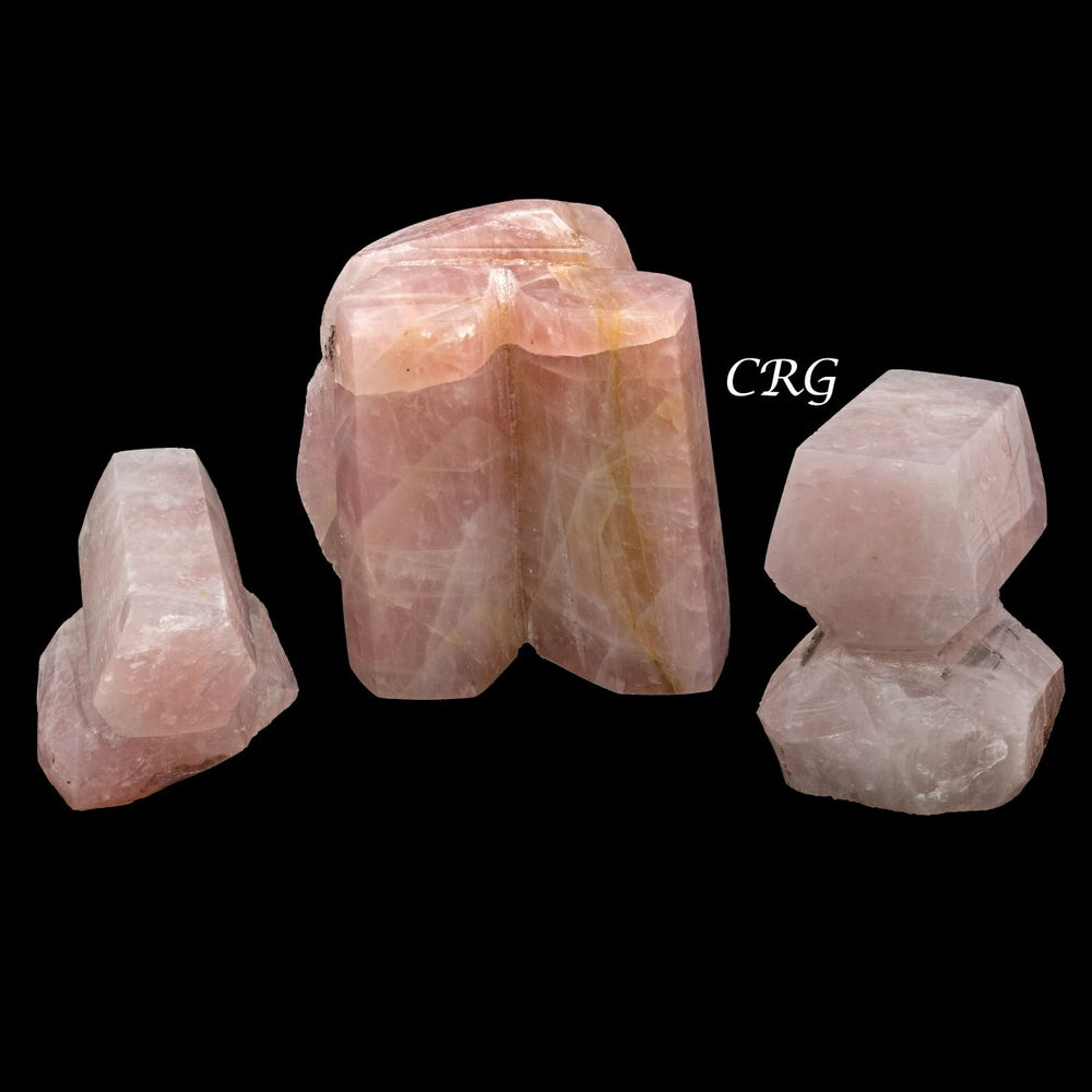 Rose Quartz Freeforms (1 Kilogram) Size 3 to 4 Inches Crystal Gemstone Decor Shapes