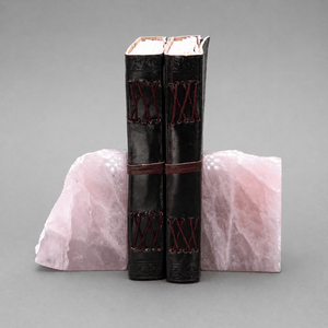 Rose Quartz Polished Face Bookend